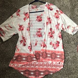Charlotte Russe cardigan floral